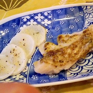 鱈・長芋のﾚﾝｼﾞ焼き